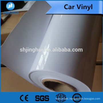 UV resistant 0.914*50m 8mic 300g Paper grey glue self adhesive vinyl for roll for Smooth walls